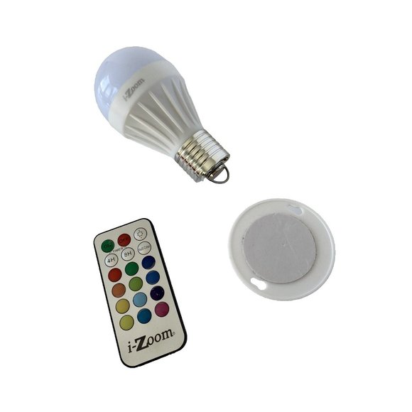 Colour Changing Light Bulb With Remote IZoom LED Light Hang And Grab - Picture 10 of 16